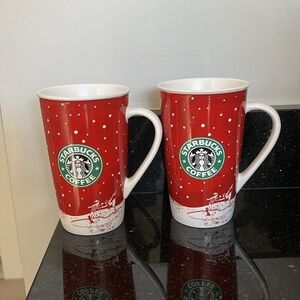 Starbucks Holiday 2007 Mug bundle